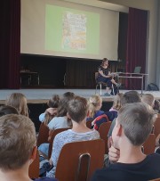 Autorenlesung für die fünften Klassen