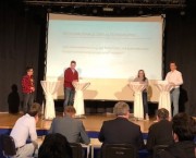 Beim Regionalwettbewerb auf den ersten Platz debattiert