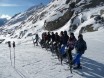 Ein Erlebnis für alle Beteiligten - Abfahrt aus über 3000 Metern