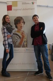 Eine Frage der richtigen Wortwahl: MGM-Schüler im Regionalfinale von "Jugend debattiert"