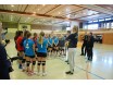 Eine coole Doppelstunde Sport: Trainingseinheit der MGM-Volleyballerinnen mit den "Ladies in Black"