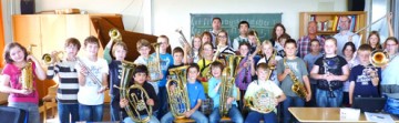 Orchesterklasse Gruppenfoto