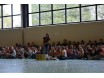Schülerversammlung am letzten Schultag